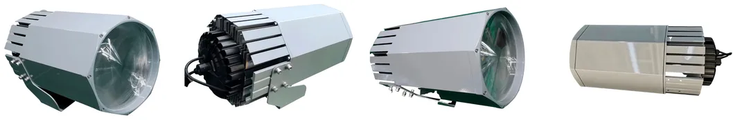 چراغ جستجو LED 200W 300W IP66 ضدآفتاب فولاد ضد خوردگی 1000m 3000m کشتی دریایی قایق از راه دور جستجو نجات چراغ جستجو 12