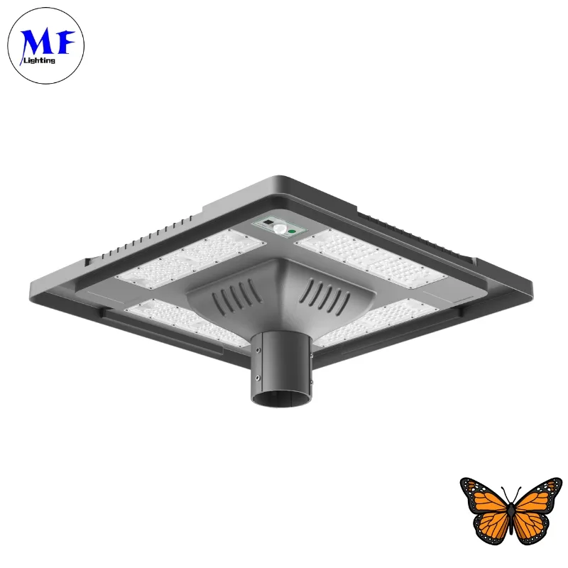 چراغ دیواری خیابانی باغی خورشیدی LED ضد آب 40 وات IP65 Ik08 پارک مسیر پیاده رو مدرسه دادگاه 2