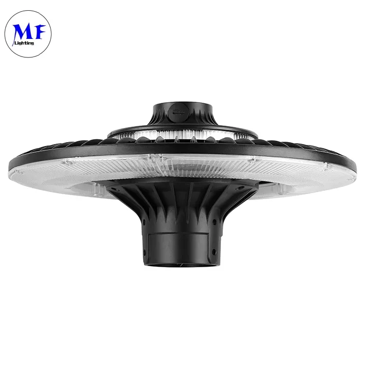 صرفه جویی در انرژی LED باغ پست نور قطب منطقه نور 140lm / W هوشمند تنظیم 200W برای بزرگراه منطقه استراحت مجتمع ورزشی پرمینت آب 2