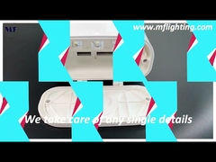 چراغ های خطی LED سه گانه IP65 قابل تنظیم برای کارخانه مواد غذایی