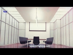 60 وات روشنایی معلق ال ای دی خطی 600 میلی متر بدون فلیکر با قابلیت کاهش نور