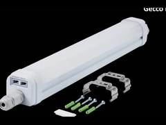 IP66 18 36 54W 5 سال گارانتی چراغ LED سه ثابت برای سوپرمارکت انبار