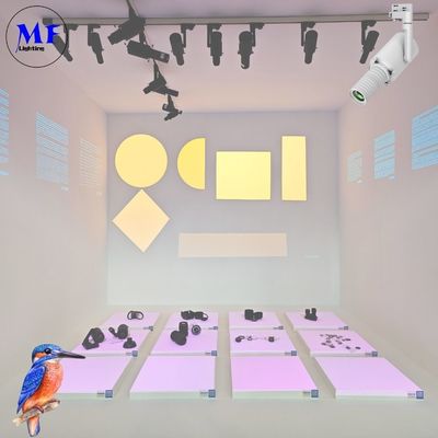 5 Years Warranty 3000K Projection Light Shapable Track Light With Black/White Beam Angle 15°~25° Ra>97