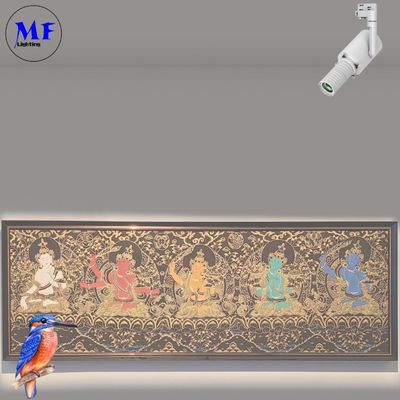 5 Years Warranty 3000K Projection Light Shapable Track Light With Black/White Beam Angle 15°~25° Ra>97