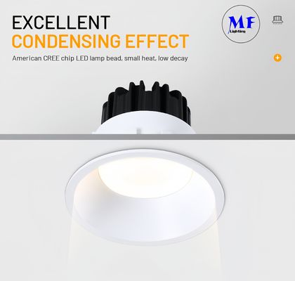 10W IP54 Anti Glare CRl93 LED Down Light Spot Light Ceiling Down Light for indoor Lighting