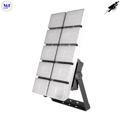 450W 5 Years Warranty LED Stadium Flood Light 3 Modules Design Beam Angle 15° /45° Optional IK10 IP66 For Sports Field