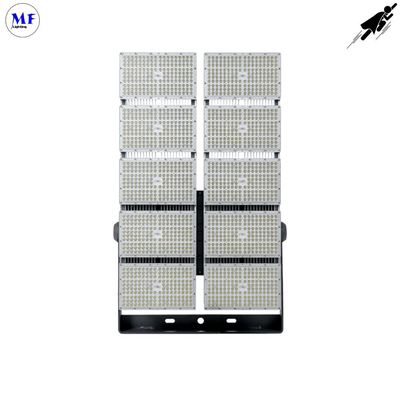 450W 5 Years Warranty LED Stadium Flood Light 3 Modules Design Beam Angle 15° /45° Optional IK10 IP66 For Sports Field