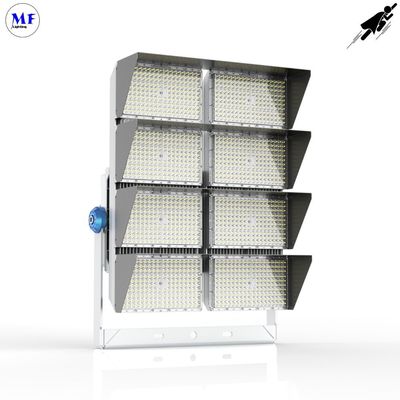 450W 5 Years Warranty LED Stadium Flood Light 3 Modules Design Beam Angle 15° /45° Optional IK10 IP66 For Sports Field