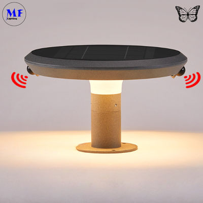 2 Years Warranty 6.5W Outdoor LED Solar Street Garden Light IP66 Waterproof 2900-6500K 2000lm For Plaza