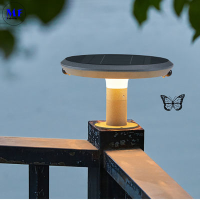 2 Years Warranty 6.5W Outdoor LED Solar Street Garden Light IP66 Waterproof 2900-6500K 2000lm For Plaza