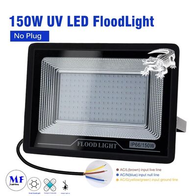 Factory Price 150W UV395nm 1 Years Warranty 100lm/W UV LED Curing Flood Light for Large-Area Automotive and Glass Coatings