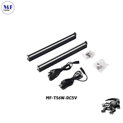 Factory Price 6W EU Us Standard Silvery Fluorescent Tube PC Alu. Hangable IP43 Bar Pub Painting Disco Ambient Atmosphere Scenario LED UV Light Light