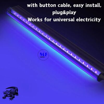 Factory Price 25W EU Us Standard Fluorescent Tube PC Alu. IP43 Nail Money Checking Ambient Atmosphere Scenario LED UV Light Light