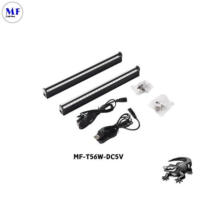 Factory Price 6W EU Us Standard Silvery Fluorescent Tube PC Alu. Hangable IP43 Bar Pub Painting Disco Ambient Atmosphere Scenario LED UV Light Light