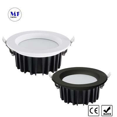 SMD LED Recessed Downlight Triac 5W/10W/25W/40W 0-10V Dali-2 Dt6 Dt8 Dimmable Smart Zigbee Tuya WiFi IP40 Die-Cast Aluminum Ceiling Down Light