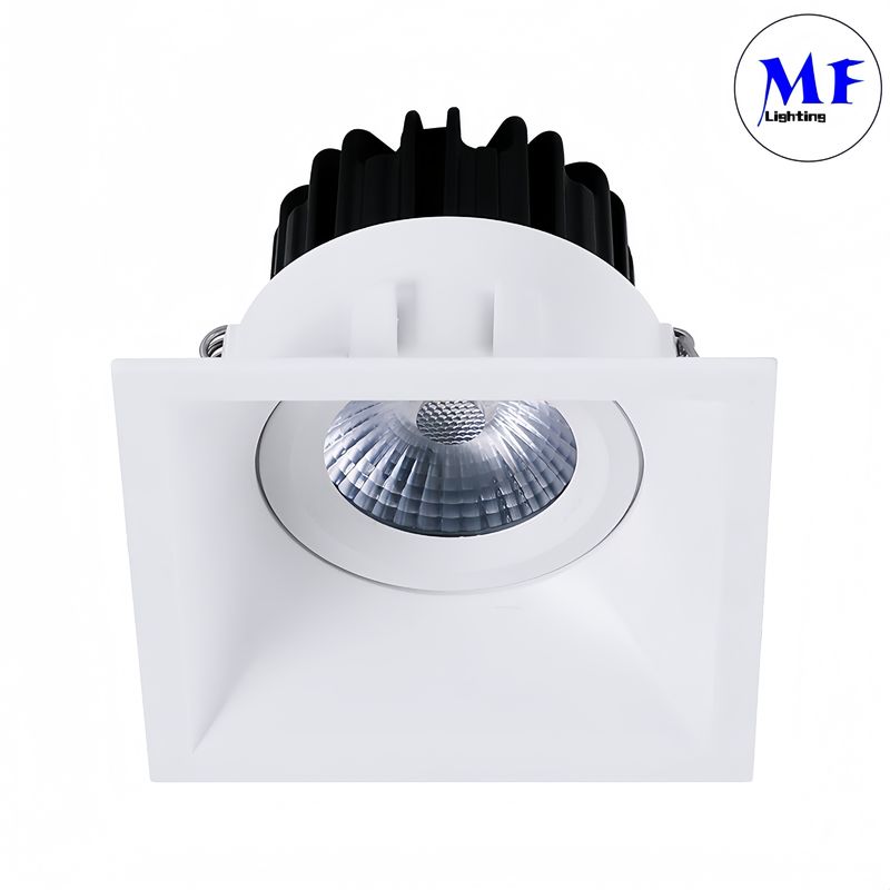 10W IP54 Square LED Down Light Spot Light Ceiling Down Light  Anti Glare CRI93 For Homeuage