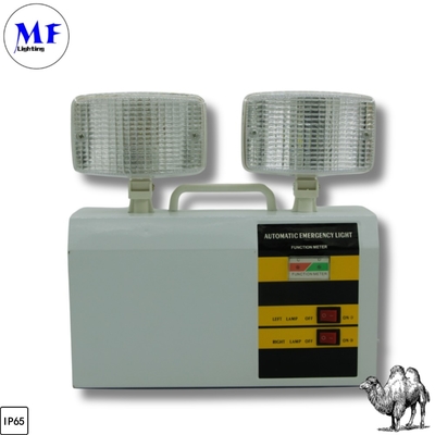 5 سال گارانتی 3 ساعت زمان پشتیبان باتری IP65 ضد آب و آتش نصب دیواری کارخانه انبار هتل دفتر سفید فوق روشن LED چراغ خروج اضطراری