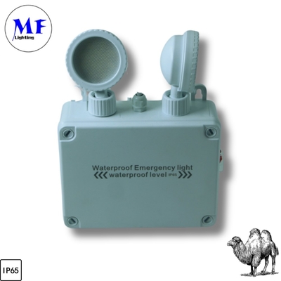 IP65 ضد آب باتری در فضای باز 3 ساعت 24 ساعت طول عمر دیوار سقف آویزان کوه سفید سبز علامت خروج LED چراغ اورژانسی برای دفتر هتل