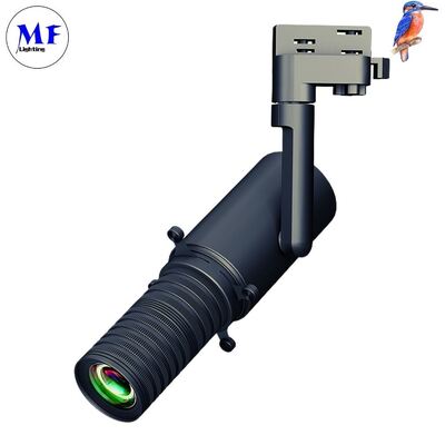 LED شکل پذیر Spot Track Light Halogen سقف قابل تنظیم برای نمایشگاه های مرکز خرید