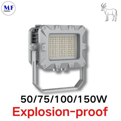 قیمت کارخانه ATEX IECEx گواهی شده آلومینیوم دایکاست LED ضد انفجار نور سیلابی برای کارخانه شیمیایی نفت و گاز LNG، معدن، سکوی دریایی، کشتی اقیانوس