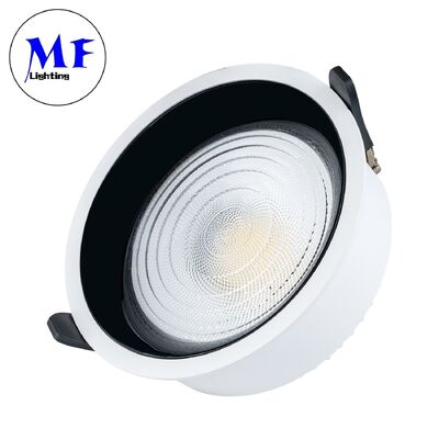 نور ضد درخشش SMD LED Downlight 7W10W18W30W50W100W,120° Beam, TRIAC/0-10V/DALI-2 Dimmable, 160LM/W CRI90, 5 سال گارانتی