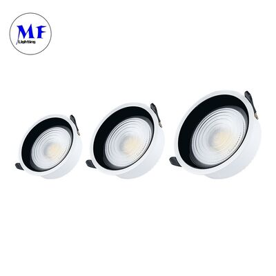 قیمت کارخانه روشنایی پایین LED 7-100W Tuya Zigbee Dali-2 Dimmable 160lm/W CRI90 120° نور گسترده 5 سال گارانتی سقف پایین نور