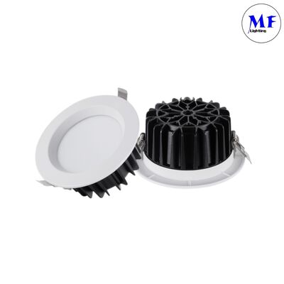 چراغ سقفی توکار LED هوشمند قابل تنظیم CCT و دیمردار آلومینیومی با توان بالا 5 وات/7 وات/10 وات/12 وات/15 وات/20 وات/25 وات/30 وات/35 وات/40 وات/45 وات/50 وات IP40 هتل