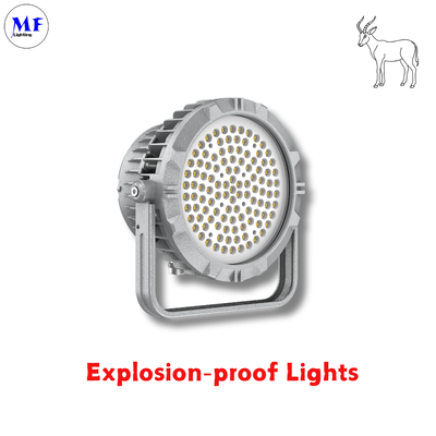 240W LED ضد انفجار نور سیلاب Atex گواهینامه IP66 Ik08 دوامدار گرد قوی 240W LNG نفت گاز صنعتی پلت فرم دریایی معدن شیمیایی صنعتی