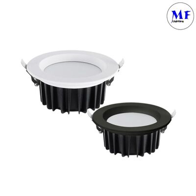 نور سقفی توکار هوشمند SMD با قابلیت تنظیم CCT، قابل دیمینگ DALI 0-10V و ترایاک، با زاویه تابش 120 درجه، سفید، IP40، با توان‌های 5 وات تا 50 وات، نور سقفی LED