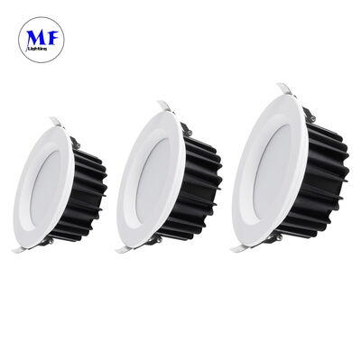 قیمت کارخانه آلومینیوم 40 وات SMD سقف روشن Ugr<19 ضد درخشش Triac 0-10V Dali-2 Dali Dt8 Tuya Zigbee Dimmable Down Light