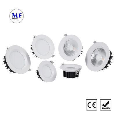 قیمت کارخانه IP40 SMD LED روشنایی پایین سقف، Triac 0-10V Dali Dali-2 Dt6 Dt8 Dimmable، کنترل وای فای هوشمند Zigbee Tuya، روشنایی پایین داخلی برای دفتر