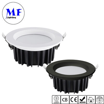 قیمت کارخانه IP40 CCT قابل تنظیم نور پایین LED SMD توکار 20 وات 25 وات 50 وات ضد تابش نور پایین سقفی با دیفیوزر PC شیری برای نمایشگاه خانگی