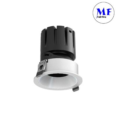 کنترل هوشمند 0-10V Dali Dip CCT قدرت تنظیم پذیر Dim Dimming 7W 10W 12W 15W 25W روشنایی داخلی Hotel Aluminum High Lumen Bright LED Down Light
